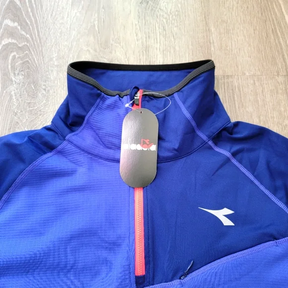 BRAND NEW Diadora Warm Up Winter Shirt Men's Size Large - Picture 7 of 10